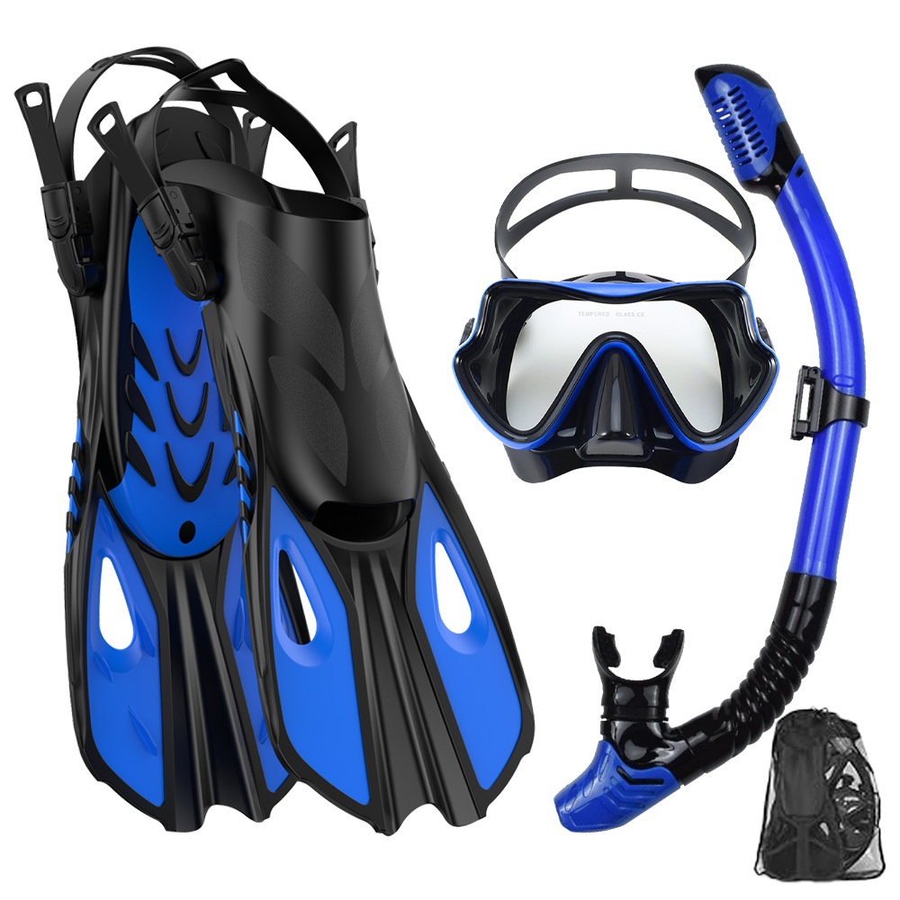 Freediving Mask Set - 스노클링 세트 다이빙 마스크 및 스노클