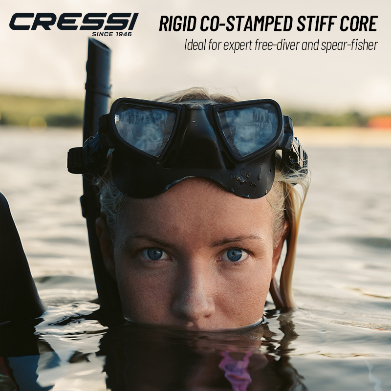 Cressi 프레임리스 프리다이빙 마스크, 내부 볼륨  - Freediving Mask Set 리뷰 및 가격