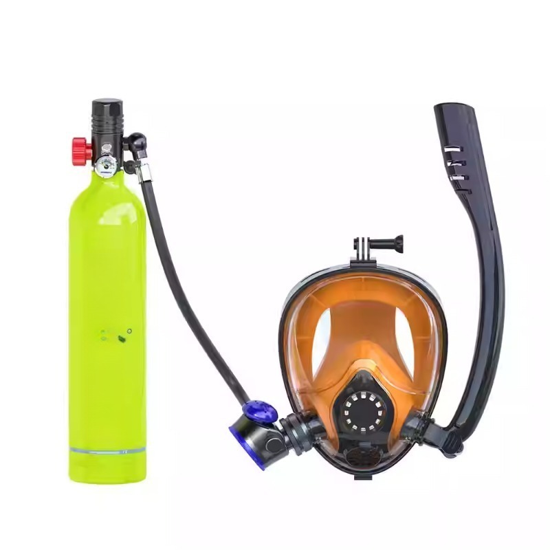 다이빙 풀세트 마스크 스노클 휴대용 산소 호흡기 수중  - Freediving Mask Set 리뷰 및 가격