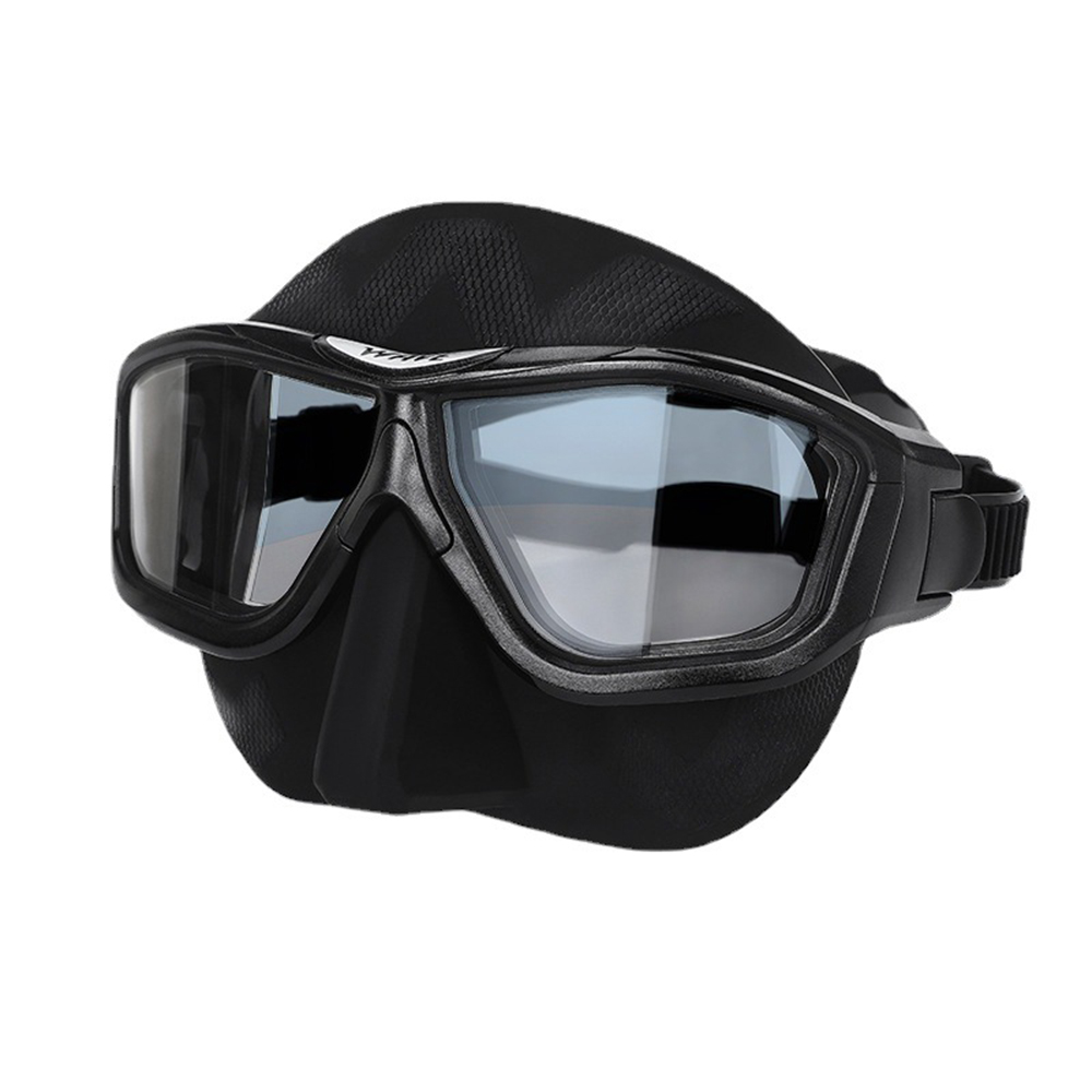 새로운 안티 안개 고화질 대형 프레임 프리 다이빙 마스 - Freediving Mask Set 리뷰 및 가격