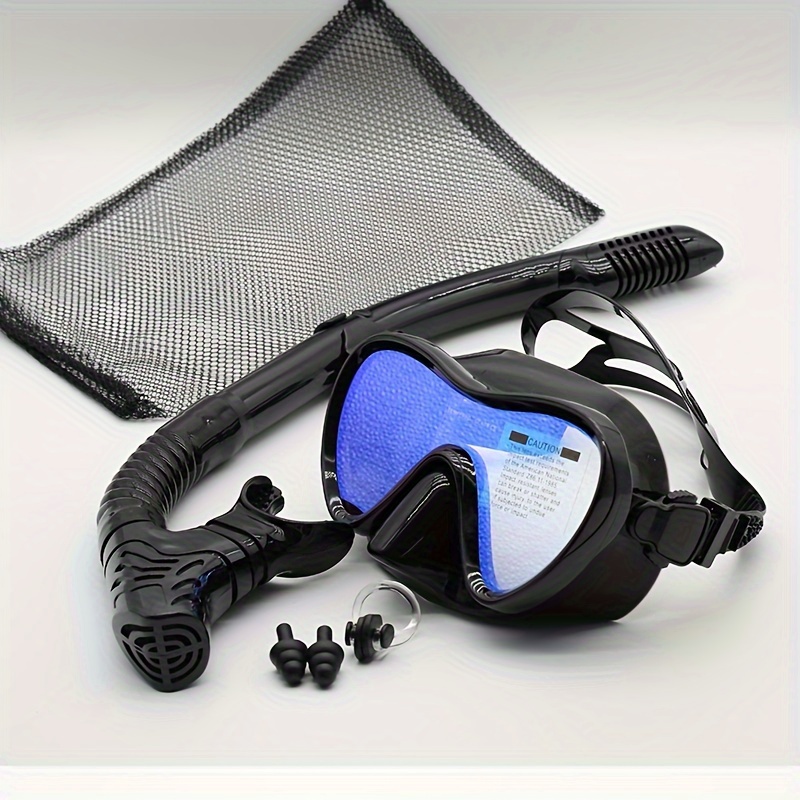 전문가용 실리콘 스노클링 마스크 및 호흡 튜브, 김서림 - Freediving Mask Set 리뷰 및 가격