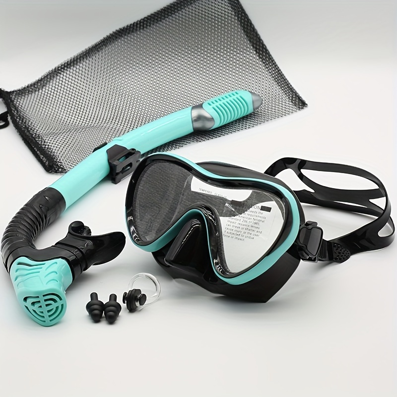 전문가용 실리콘 스노클링 마스크 및 호흡 튜브, 김서림 - Freediving Mask Set 리뷰 및 가격